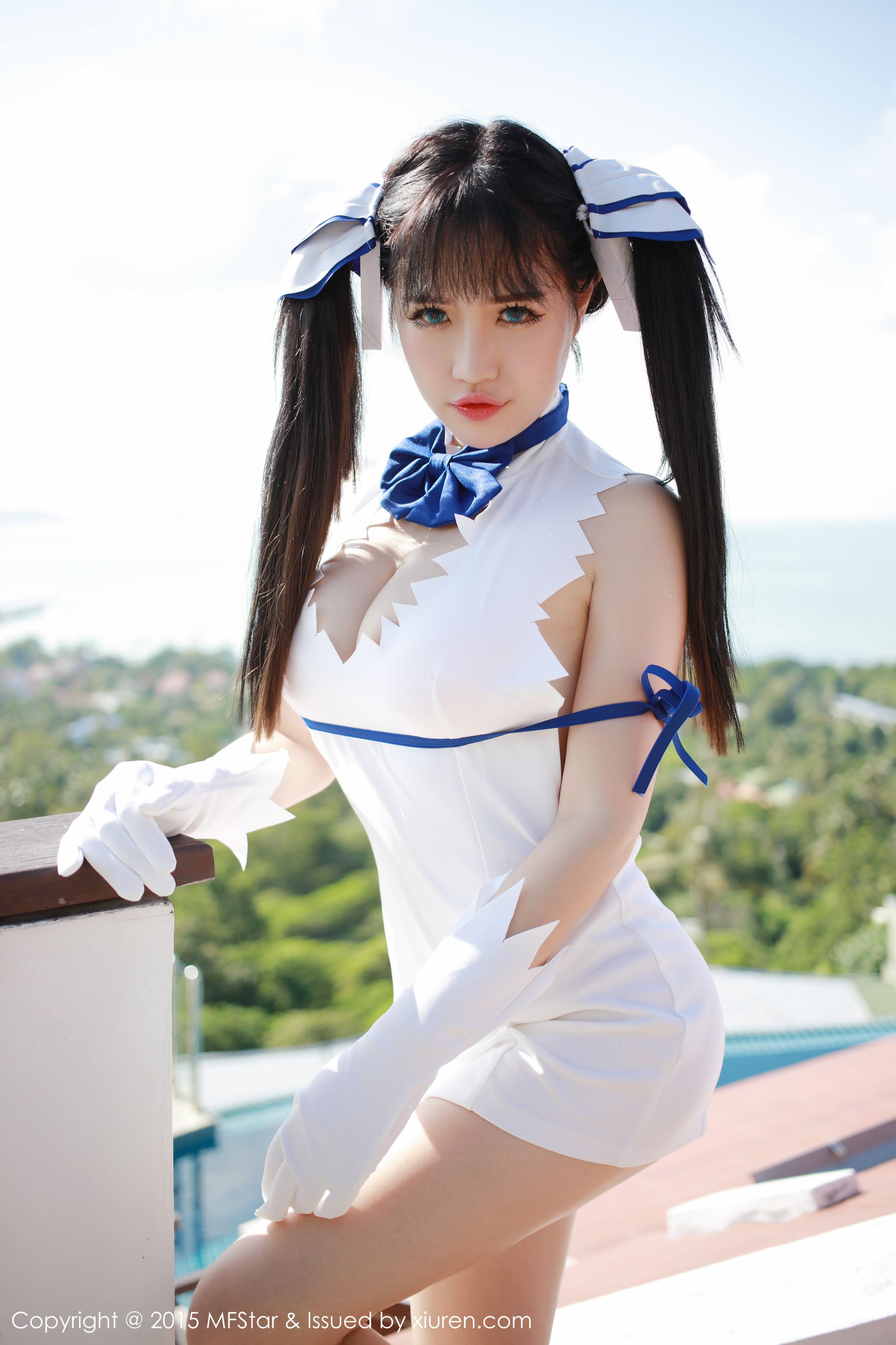 徐cake《苏梅旅拍》COSPLAY+性感泳装 [模范学院MFStar] Vol.036