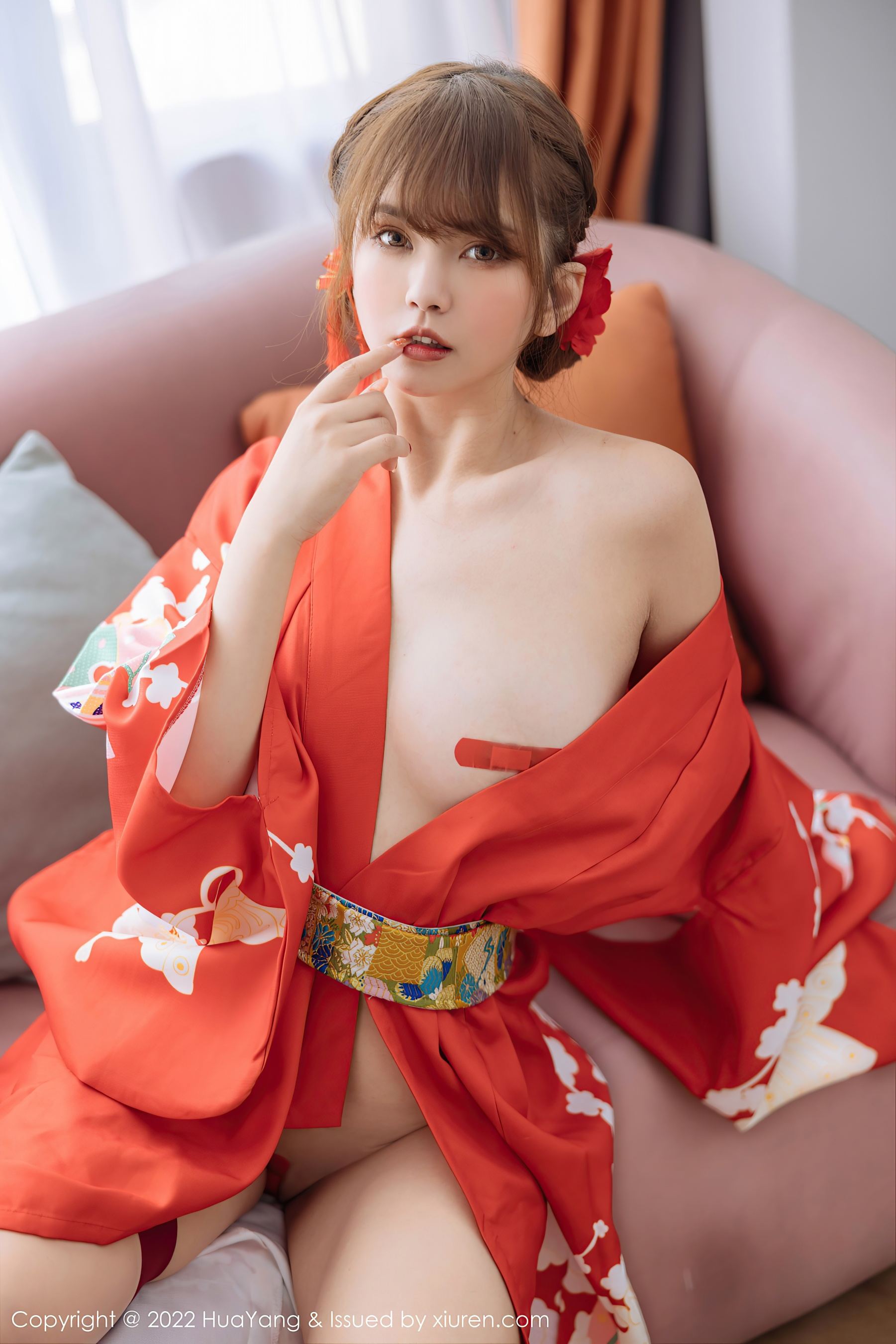 [HuaYang花漾] VOL.518 张思允Nice 和服美臀