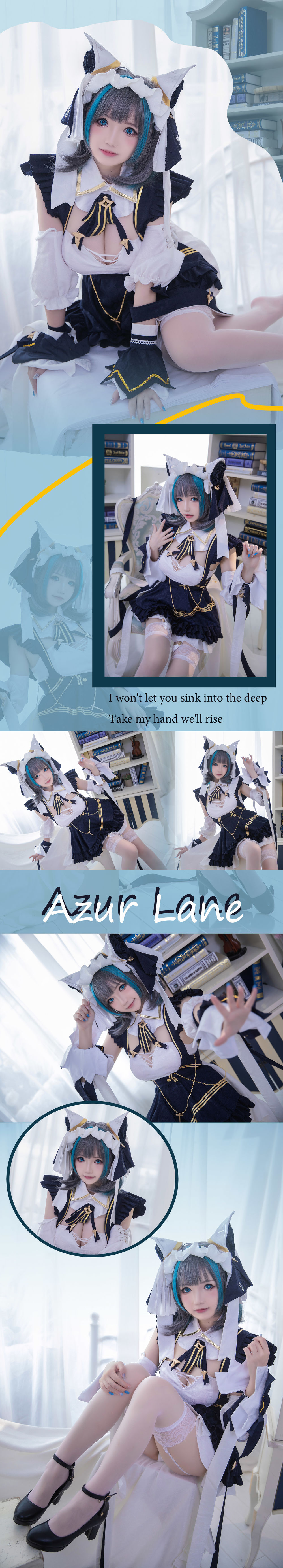 雪晴Astra-No.037-Azure Lane 柴郡 [18P]