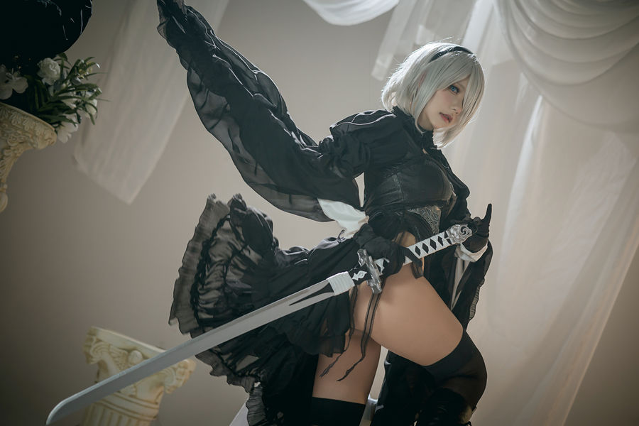 是一只熊仔吗-No.014-Nier 2B Dress Ver [6P]