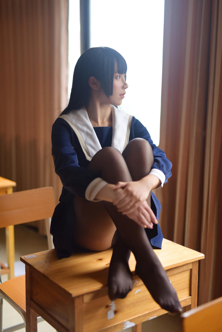 九曲Jean-No.035-JK露脐制服 [29P]