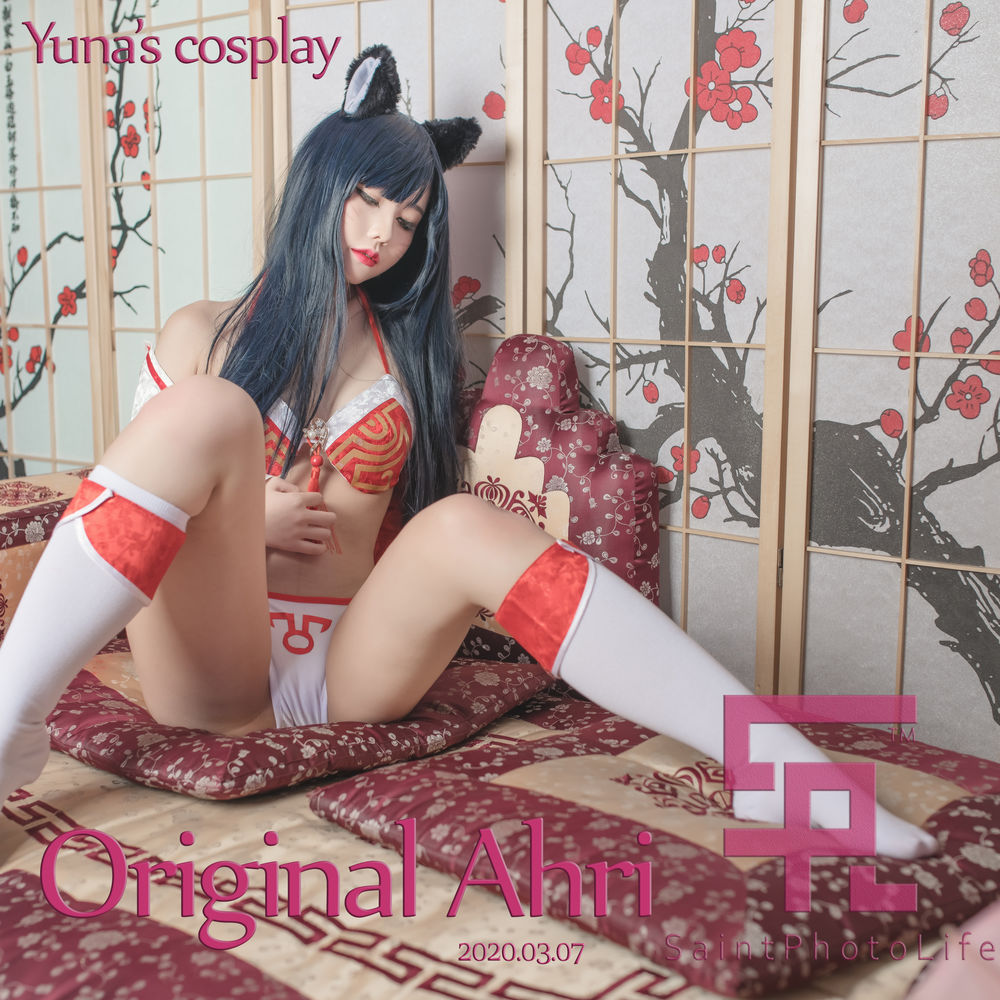 Yuna(윤아)-No.007-[SAINT Photolife] cosplay-Original Ahri [53P]