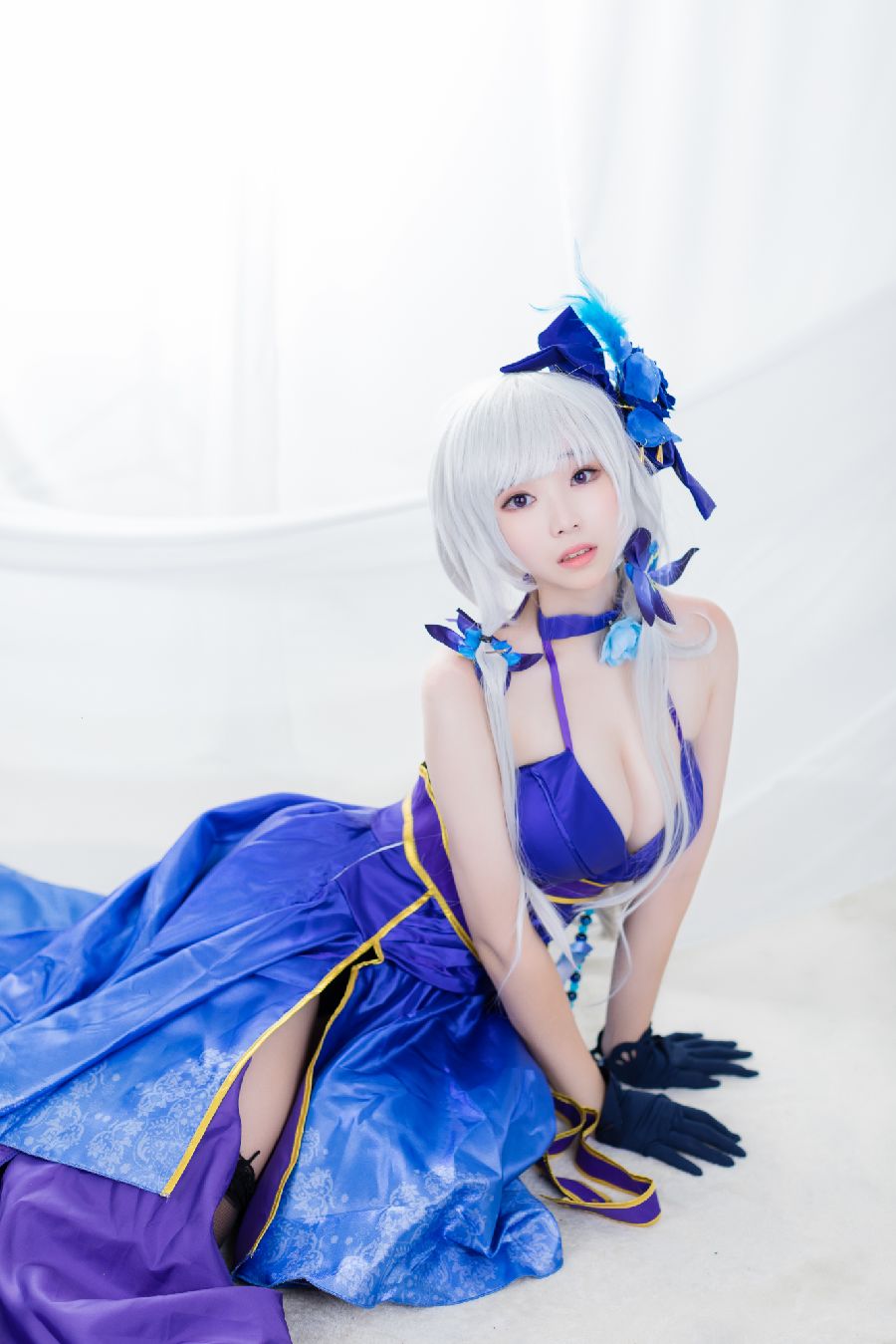 Bambi(밤비)-No.003-Azur Lane-Illustrious (Never-Ending Tea Party ver.) [21P]