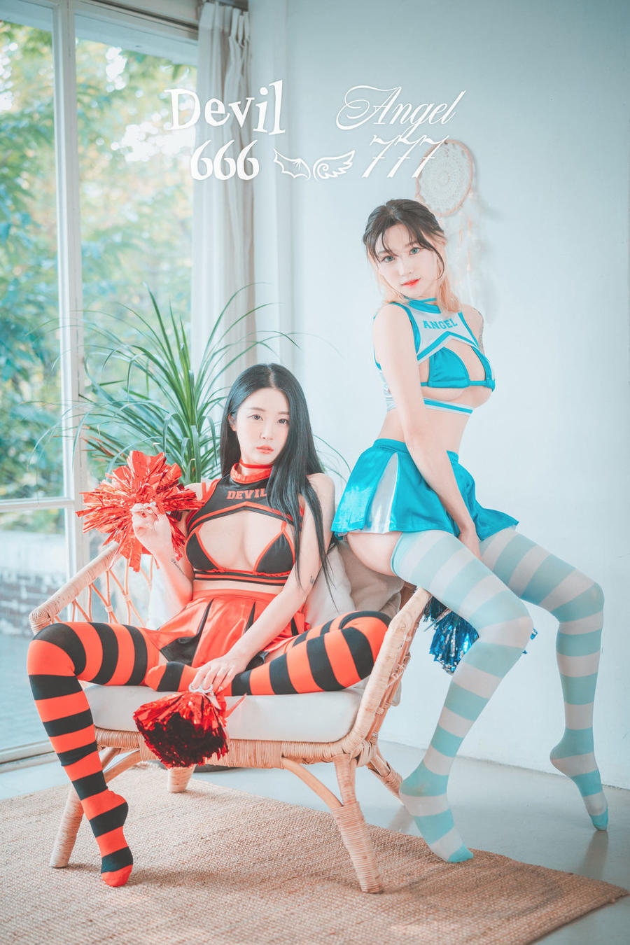 Bomi(보미)-No.008-[DJAWA] Devil 666 & Angel 777(Bomi&Taeri) [81P]