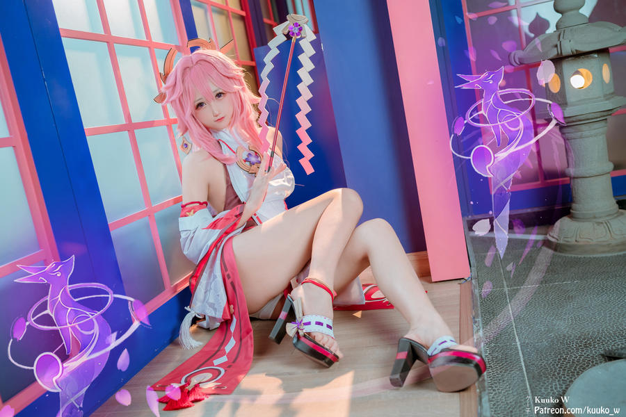 Kuuko W-No.159 – Yae Miko [14P]