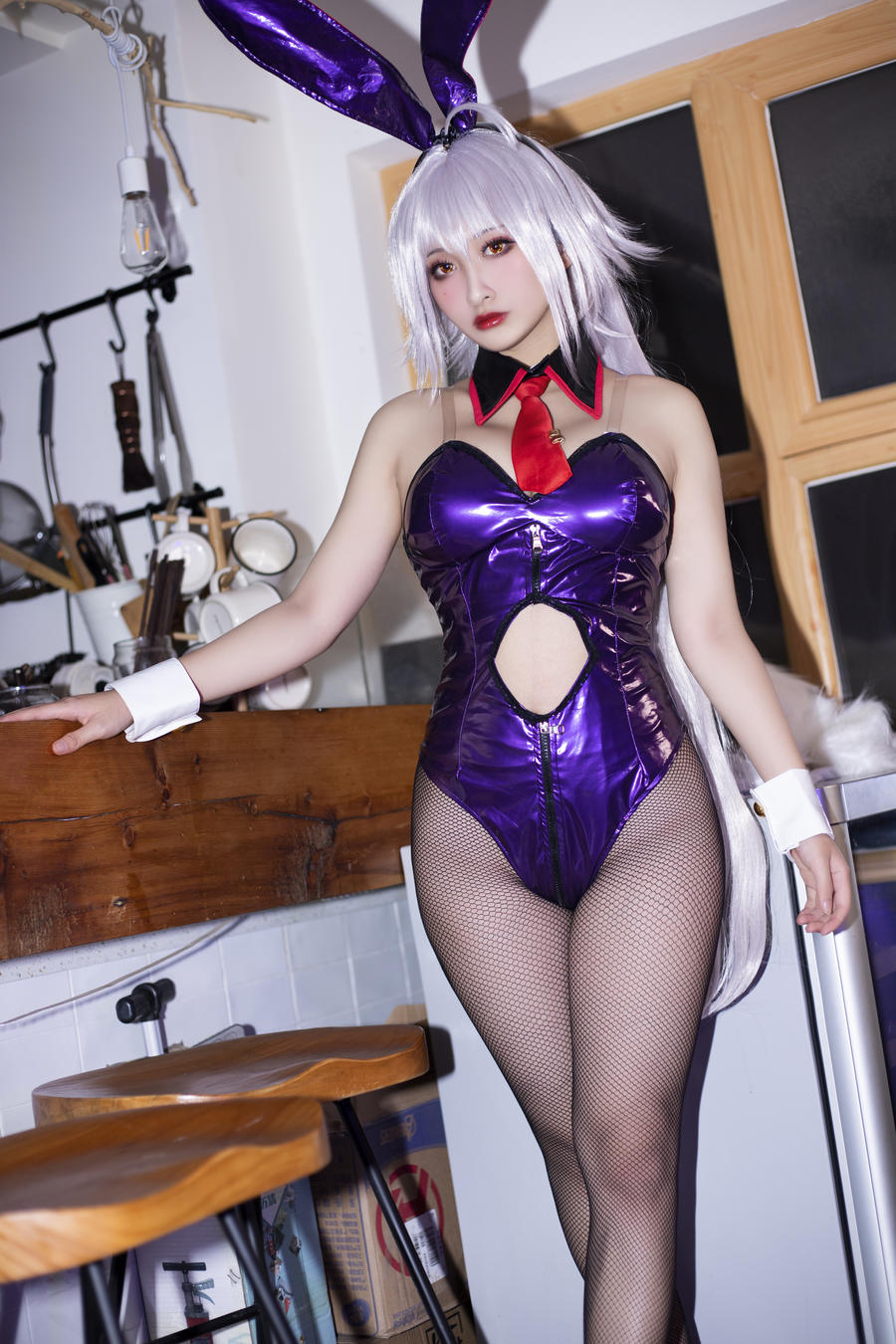 洛璃LoLiSAMA-No.087 – FGO 黑贞兔子 [42P 1V]