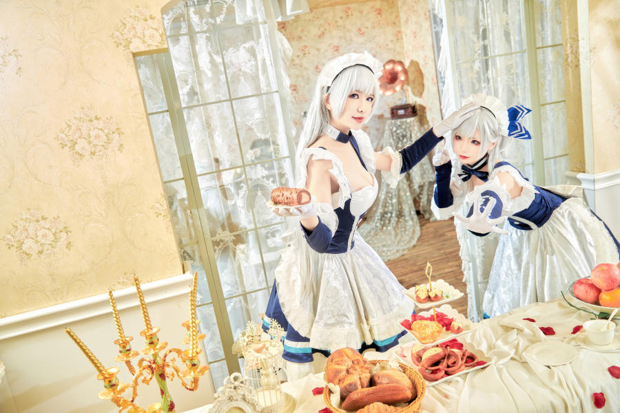 源纱希喵喵喵-No.028 – 大小双人贝尔法斯特 (&犹大Yuta) [28P]