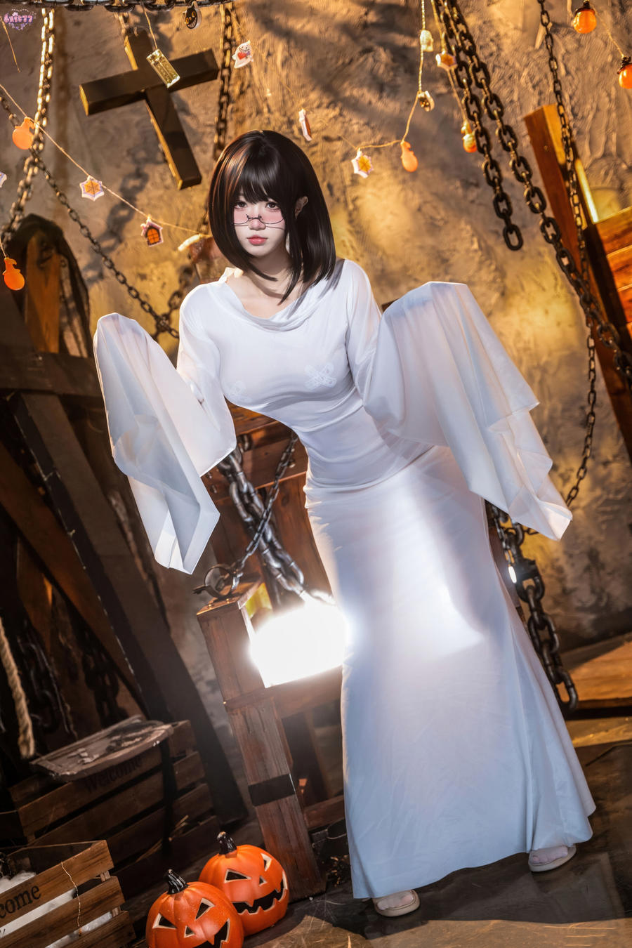 柒柒要乖哦-No.071 – 幽灵娘 [65P]